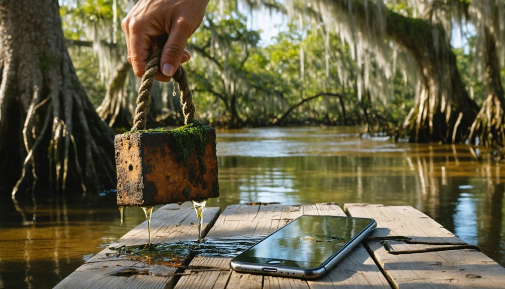 report waterway artifacts promptly