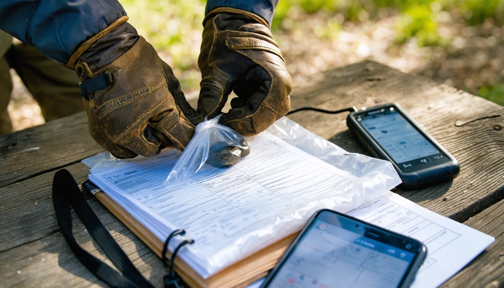 reporting requirements for detected items