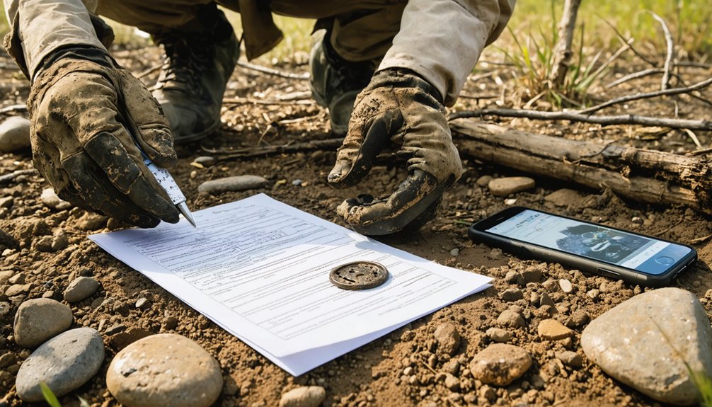 required reporting for archaeological finds