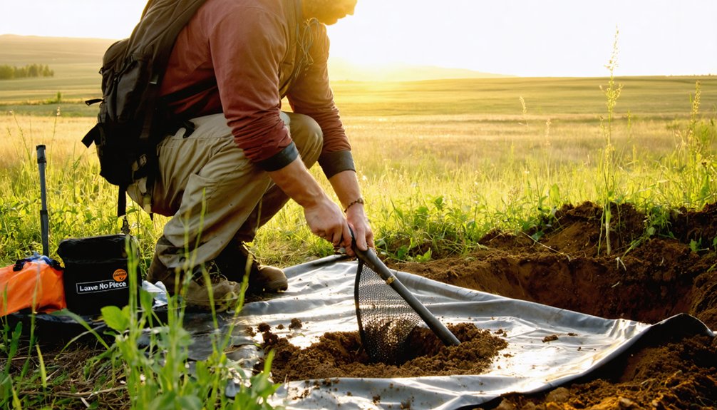 responsible environmental metal detecting practices