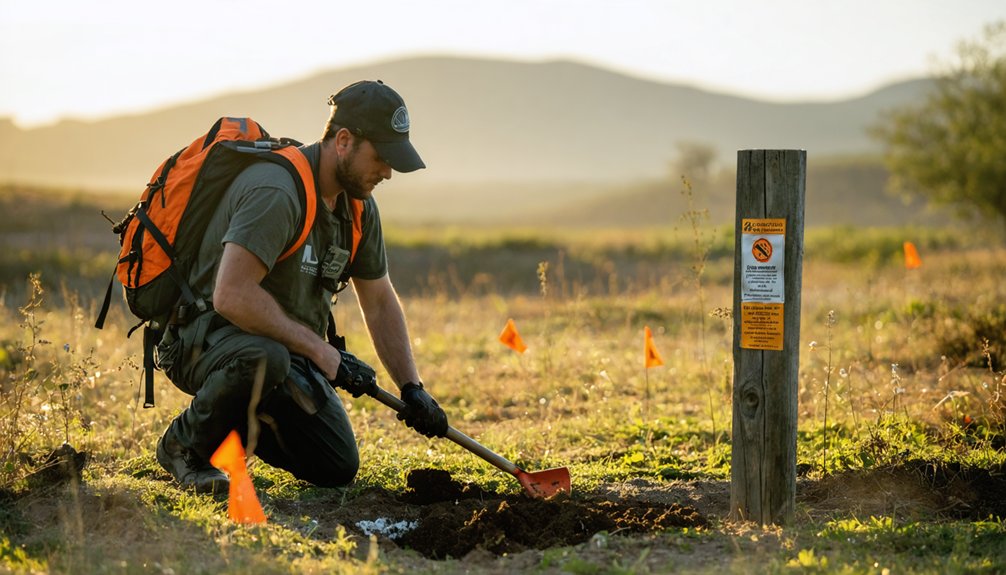 responsible ethical documented conservation focused metal detecting
