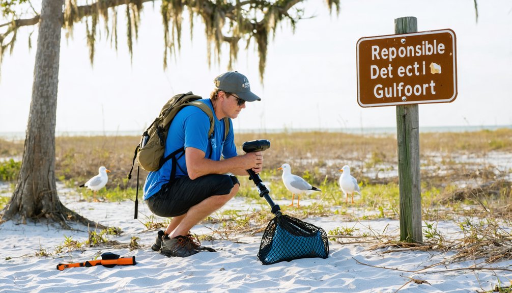 responsible ethical mindful metal detecting