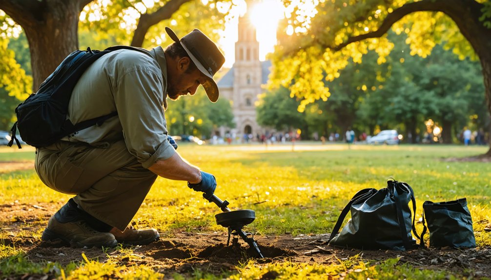 responsible legal metal detecting practices