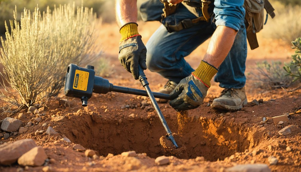 responsible legal minimally invasive metal detecting