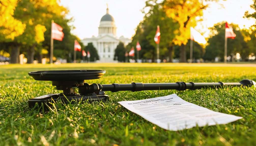 restricted archaeological artifact detection enforcement