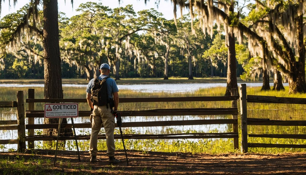 restricted areas strict penalties