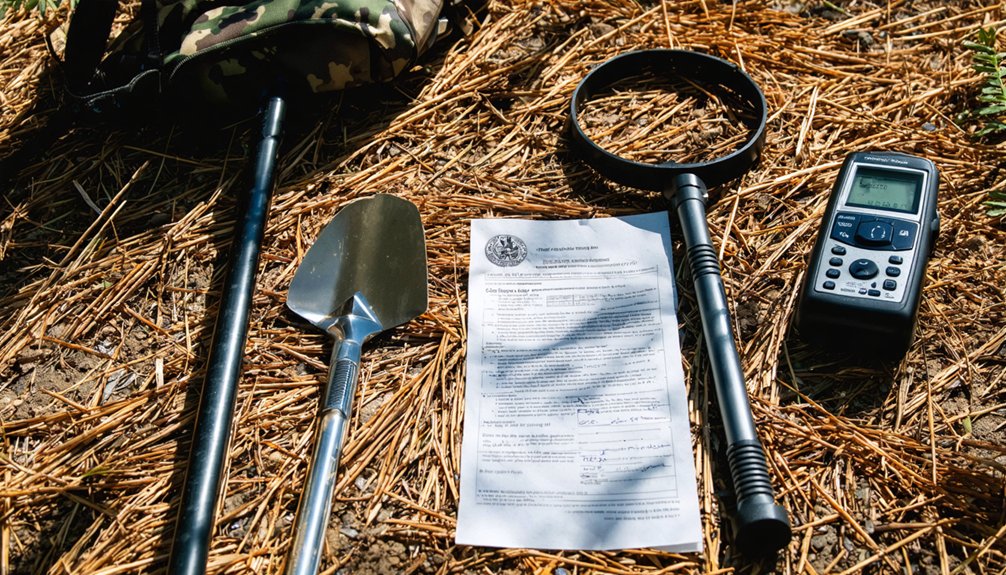 restricted metal detecting equipment specifications