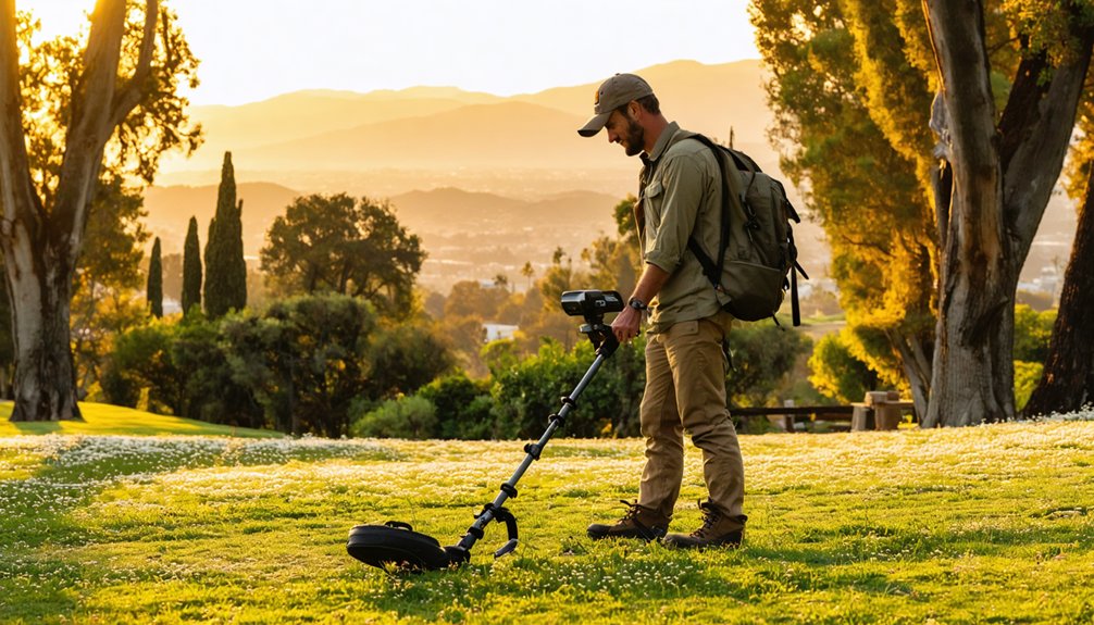 restricted metal detecting in california