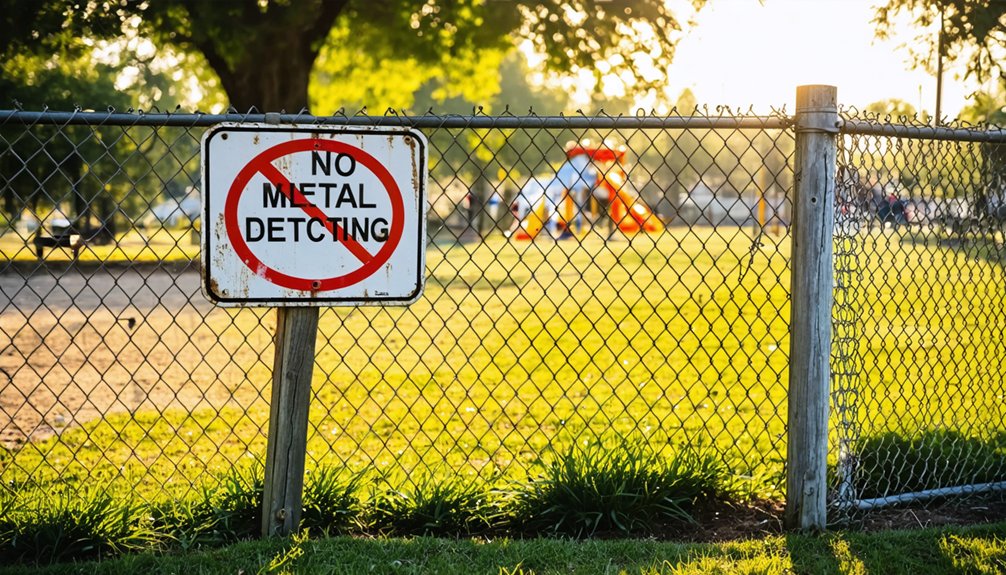 restricted metal detecting in chickasha