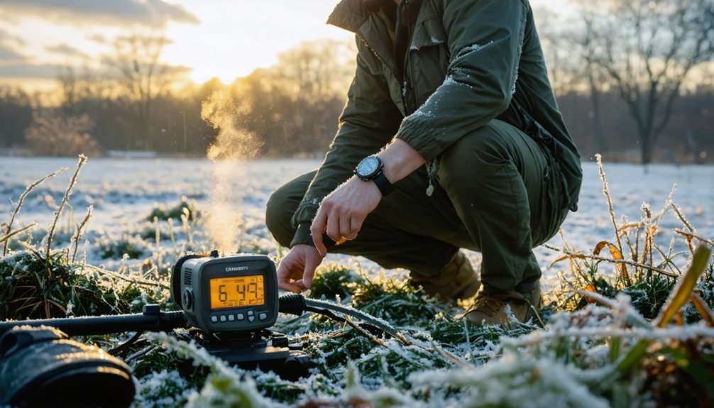 restricted time and weather dependent detecting