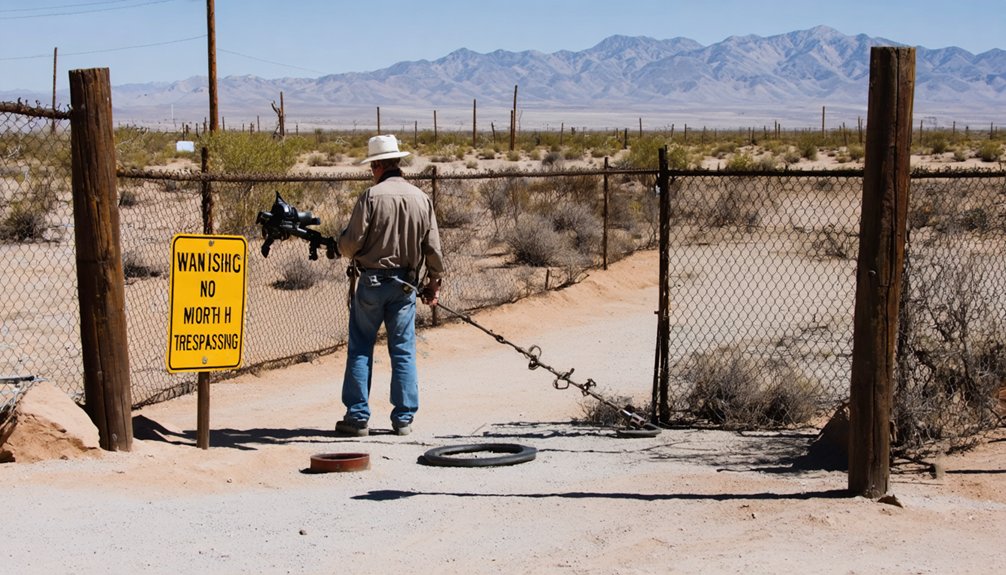 restricted zones prohibit detecting