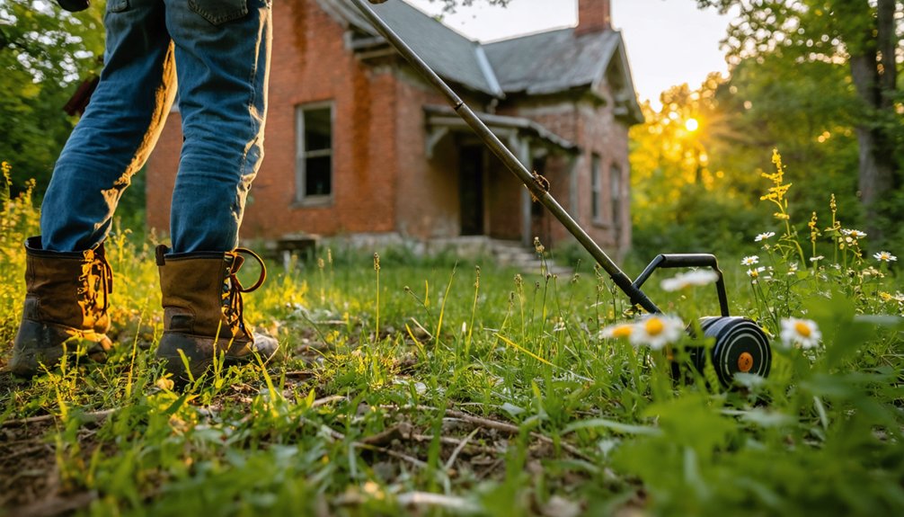 schoolyard metal detecting adventure