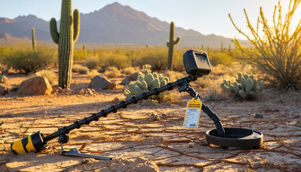 scottsdale metal detecting regulations