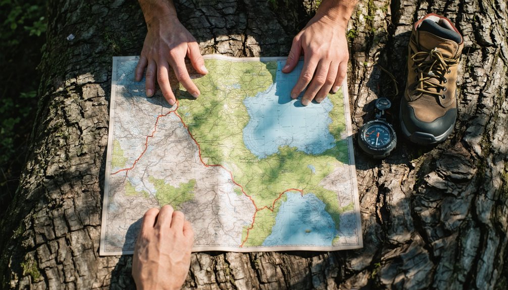 search patterns optimize terrain coverage