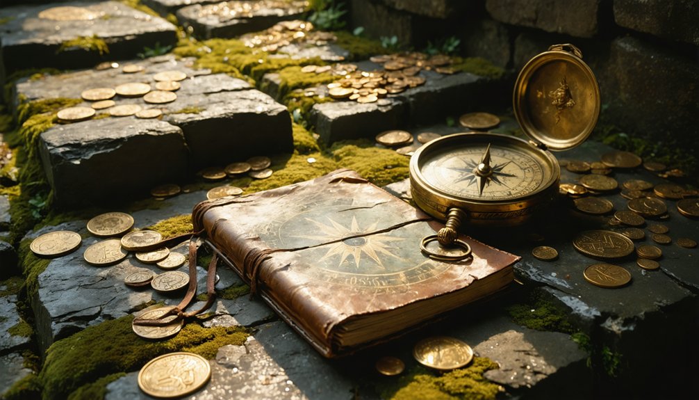 searching for ancient treasure