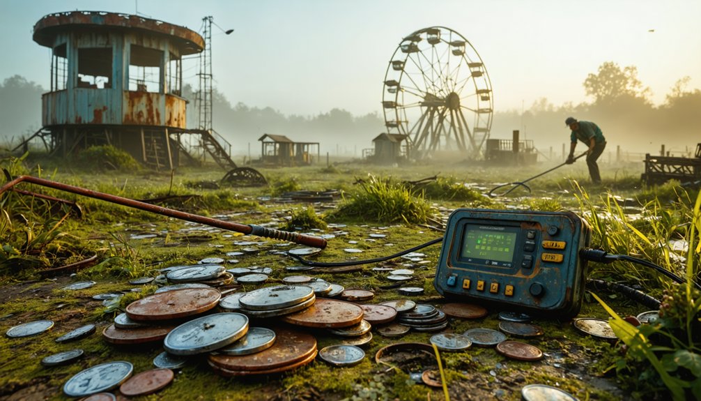 searching for carnival artifacts