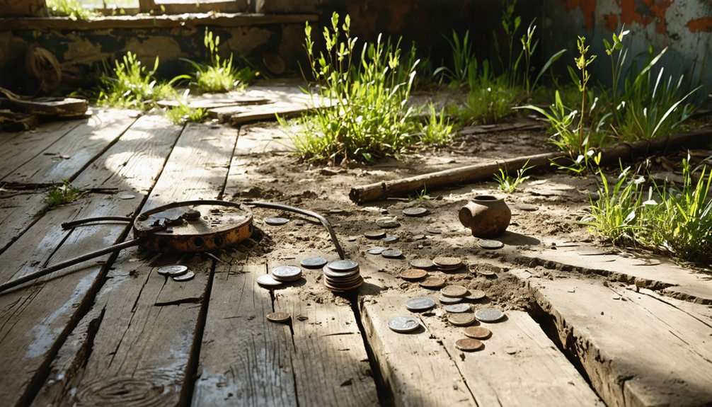 searching for historic artifacts