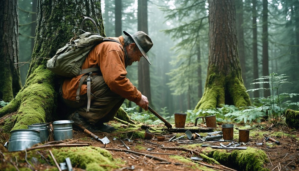 searching for logging artifacts