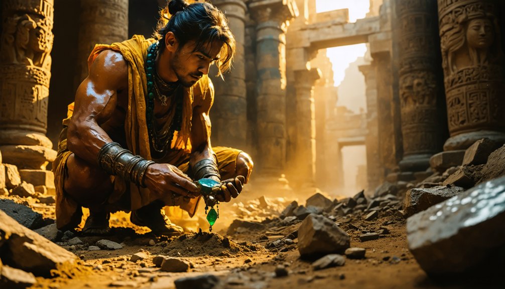 searching for lost treasures