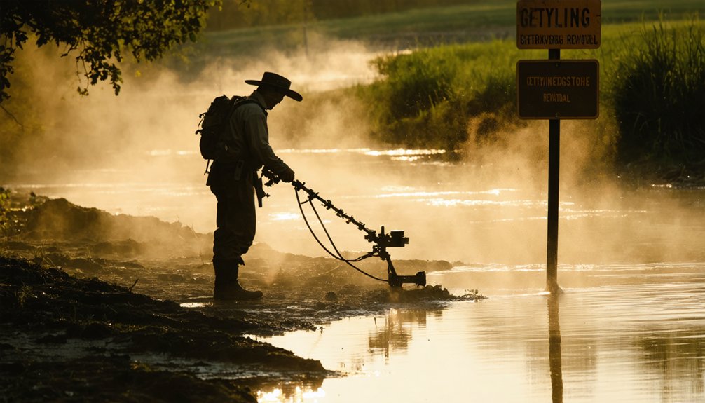 seasonal metal detecting access guidelines