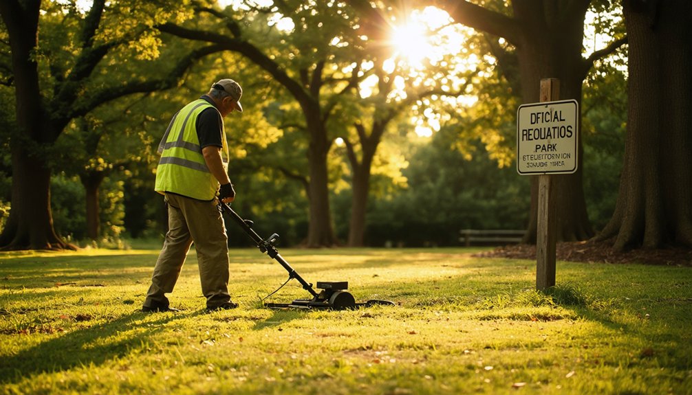 seasonal metal detecting time restrictions