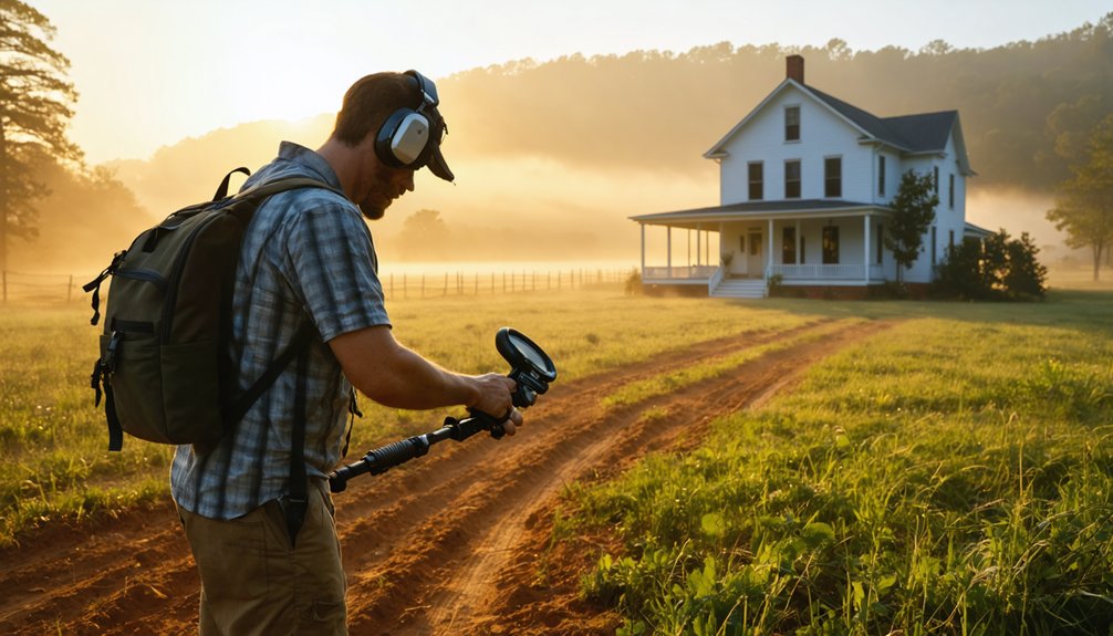 secure written permission from landowner