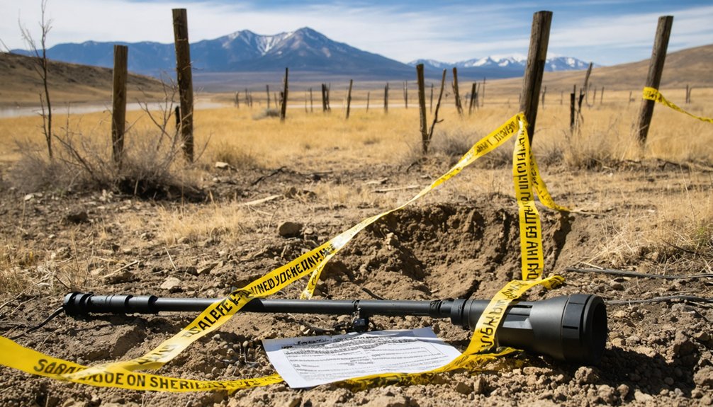 severe consequences for illegal detecting