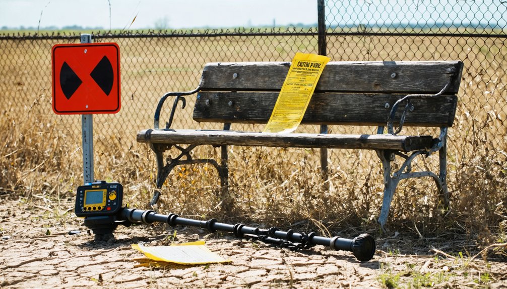 severe consequences for metal detecting violations