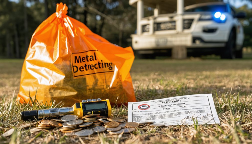 severe legal consequences for metal detecting violations