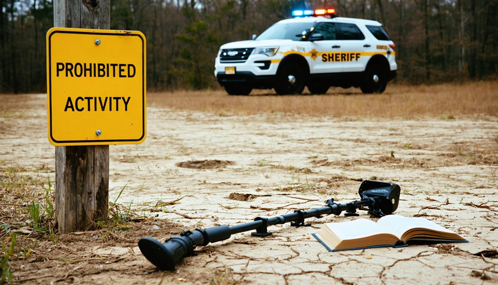 severe penalties for unauthorized metal detecting