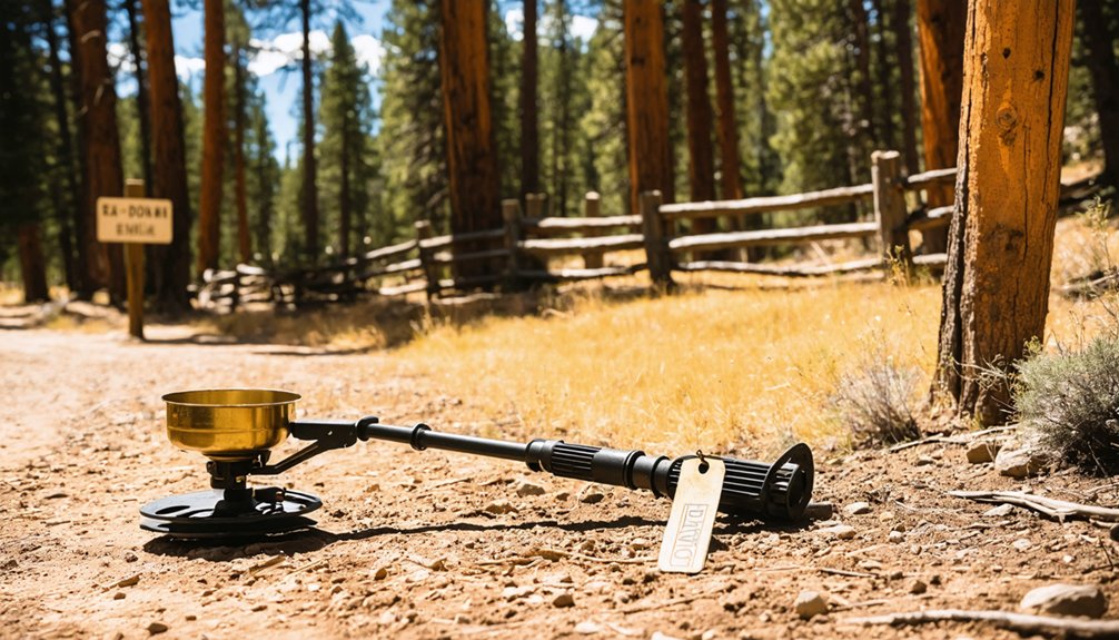 show low metal detecting rules