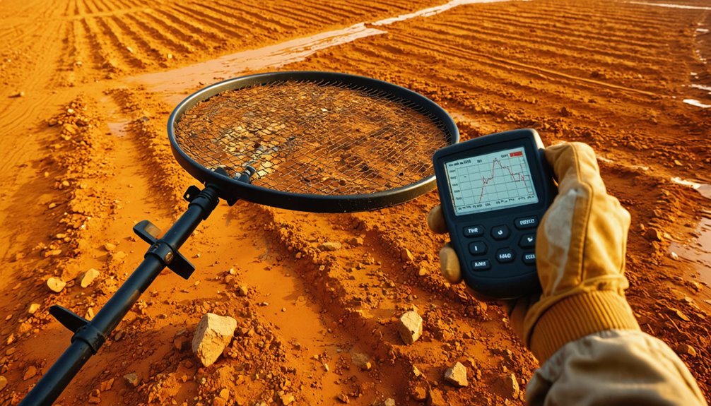 soil specific detector calibration