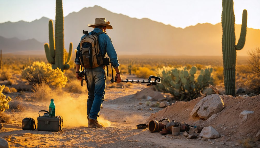 specialized desert metal detecting techniques