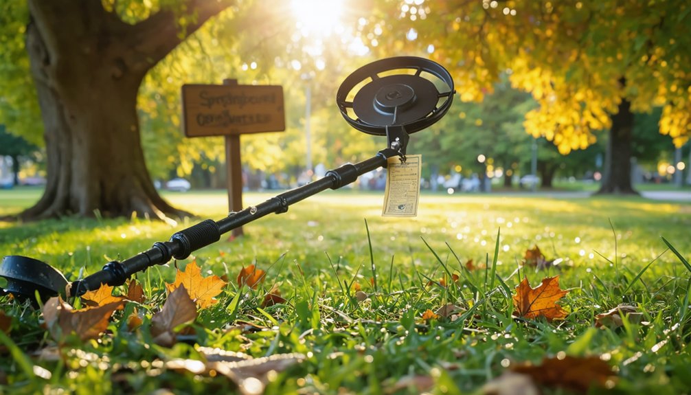 springfield metal detecting rules