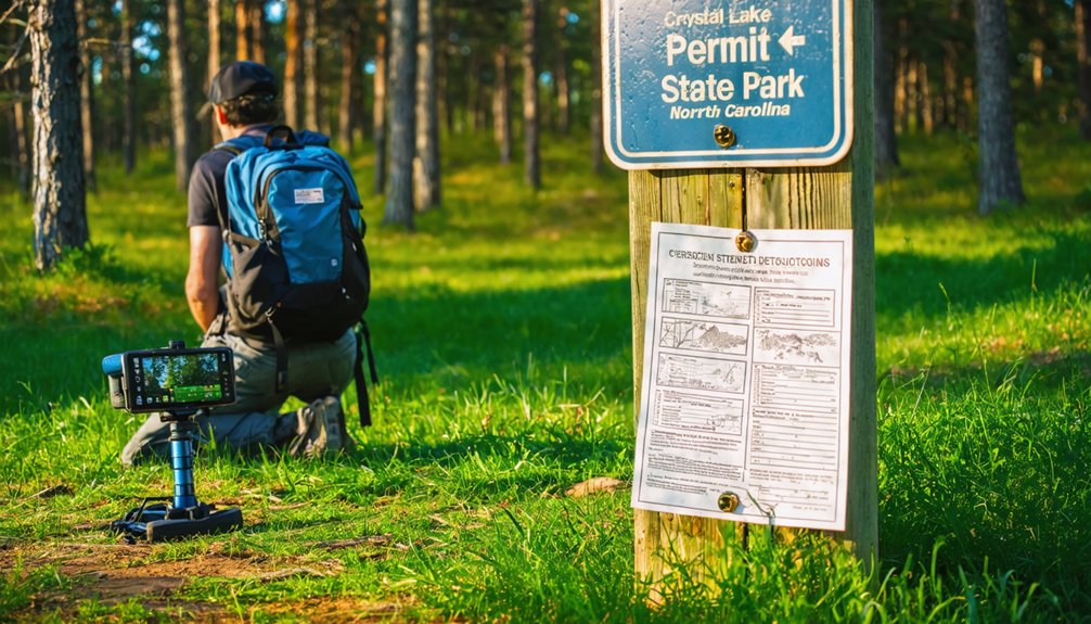state park metal detecting rules