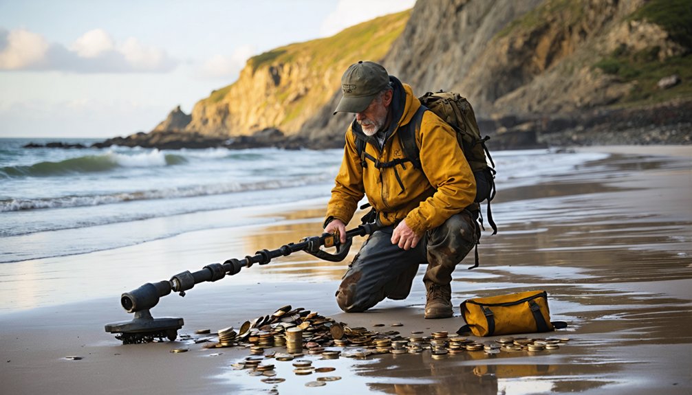 strategic location boosts metal detecting
