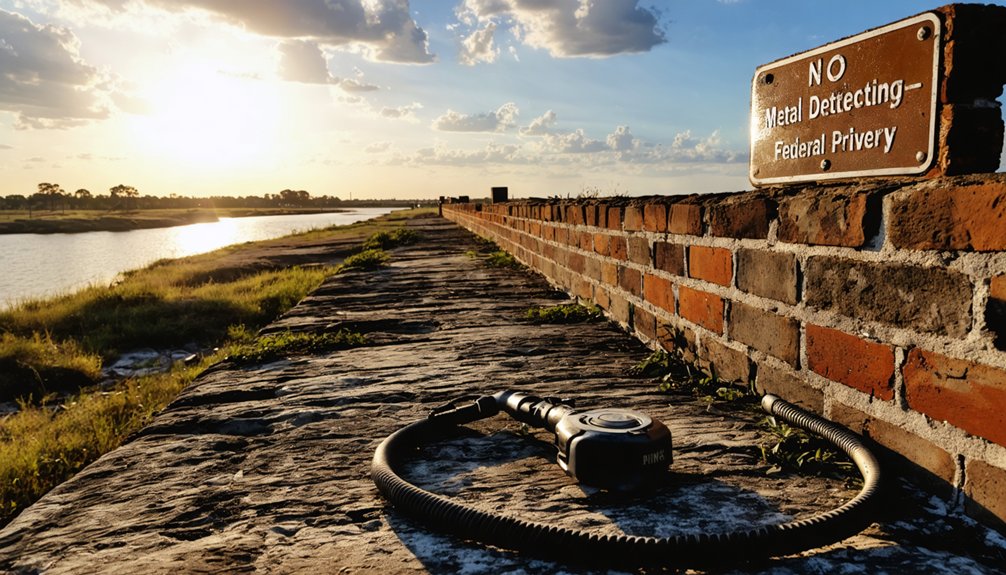 strict federal metal detecting restrictions