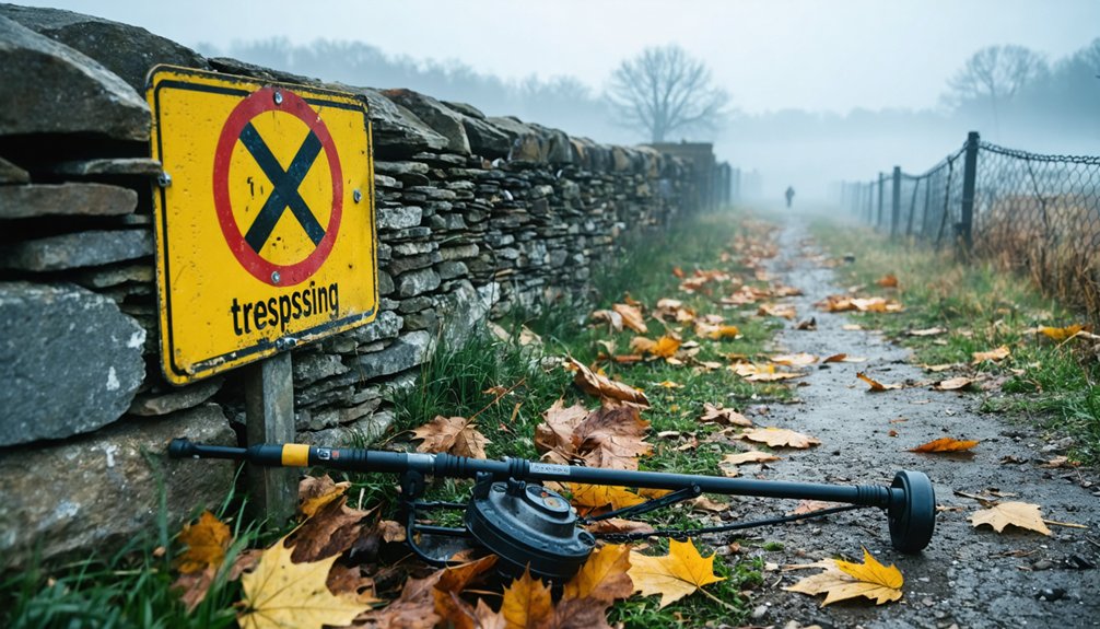 strictly regulated metal detection activities