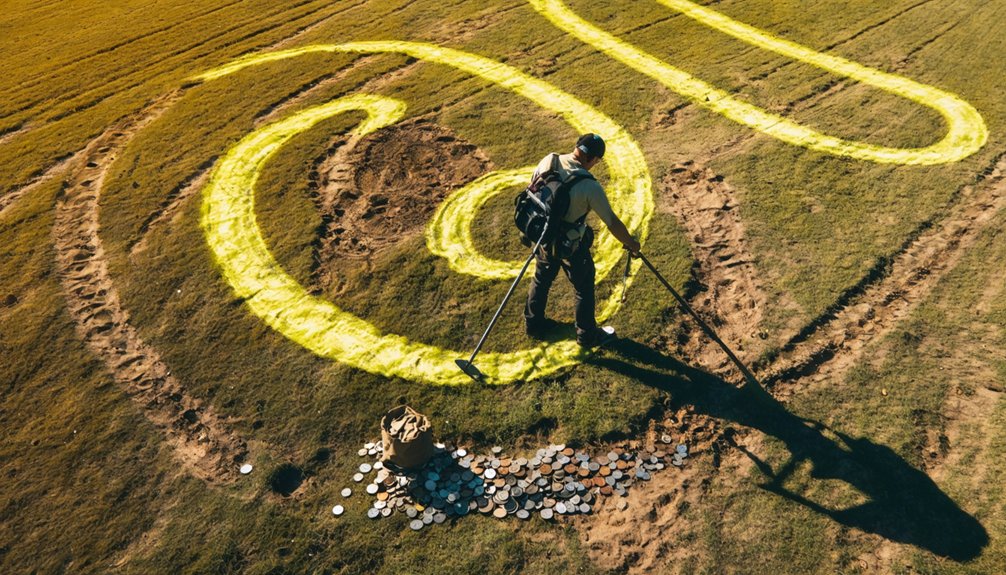 structured systematic methodical numismatic search