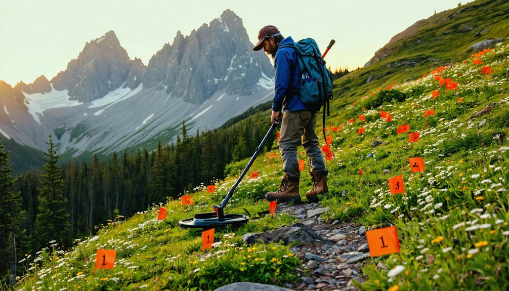 systematic mineralized prospecting search techniques
