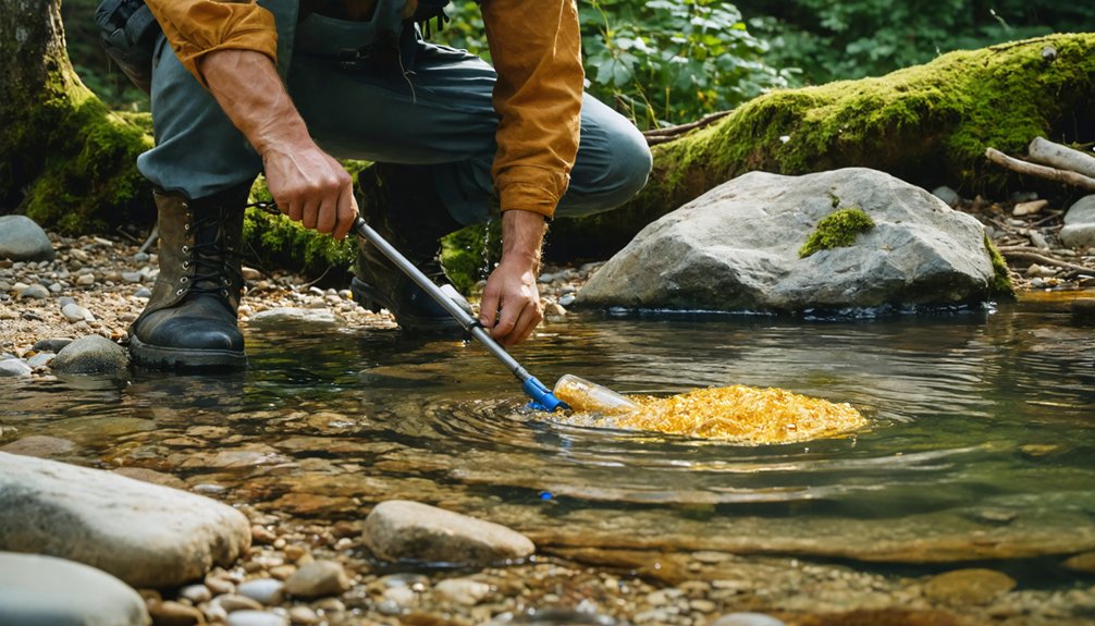 systematic sampling for gold extraction