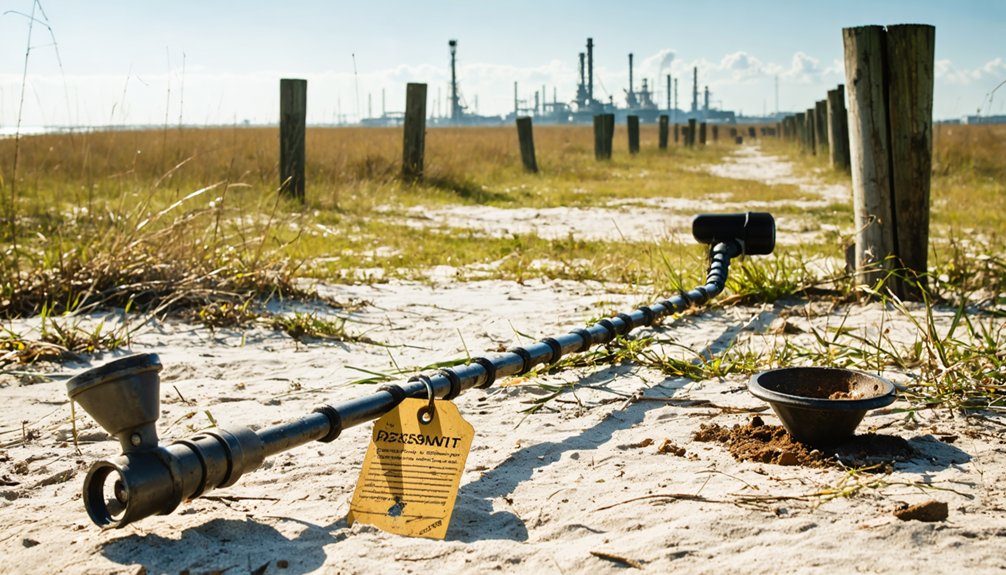 texas city metal detecting regulations