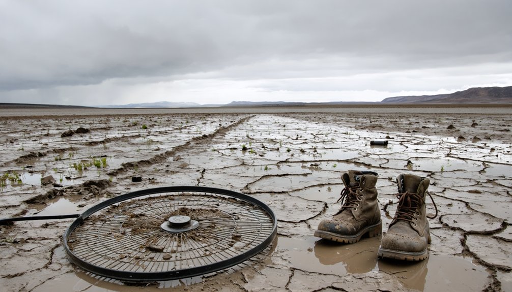 treasure hunting in drained waterscapes