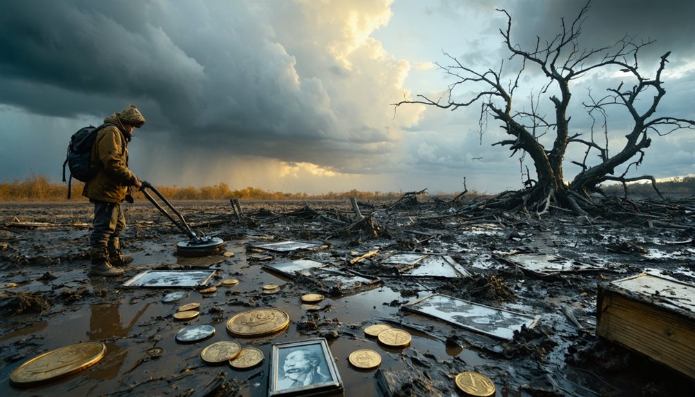 treasure hunting post storm