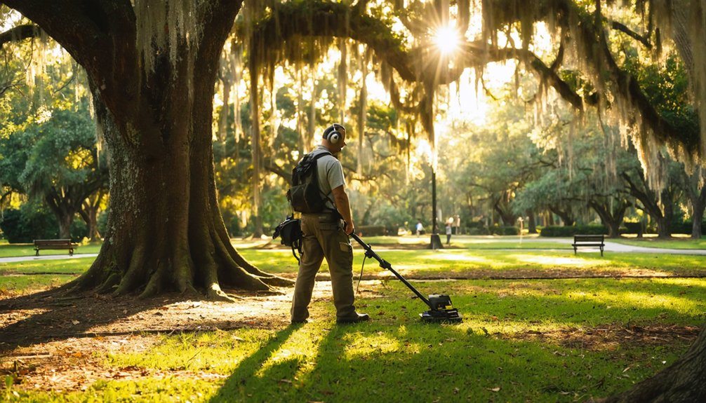 treasure hunting regulations pineville louisiana