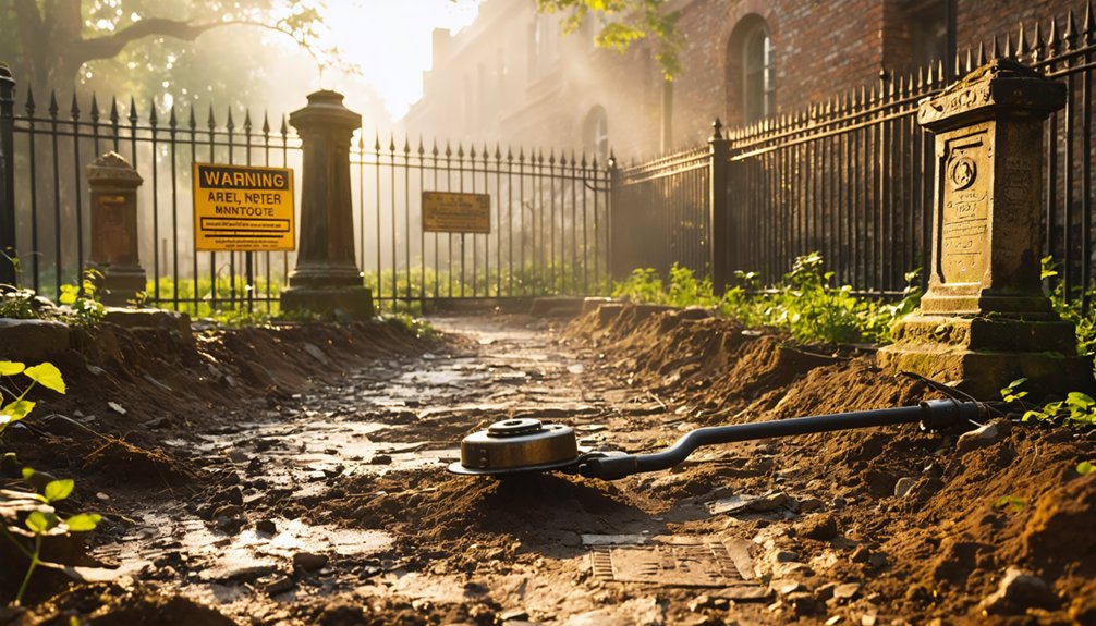 unauthorized metal detecting leads to felony charges