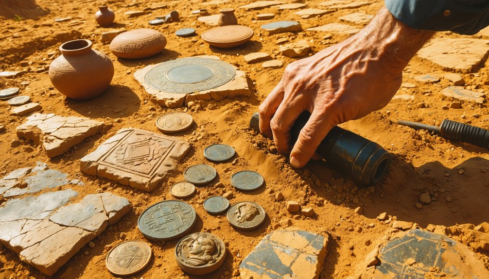 unearthing ancient treasures