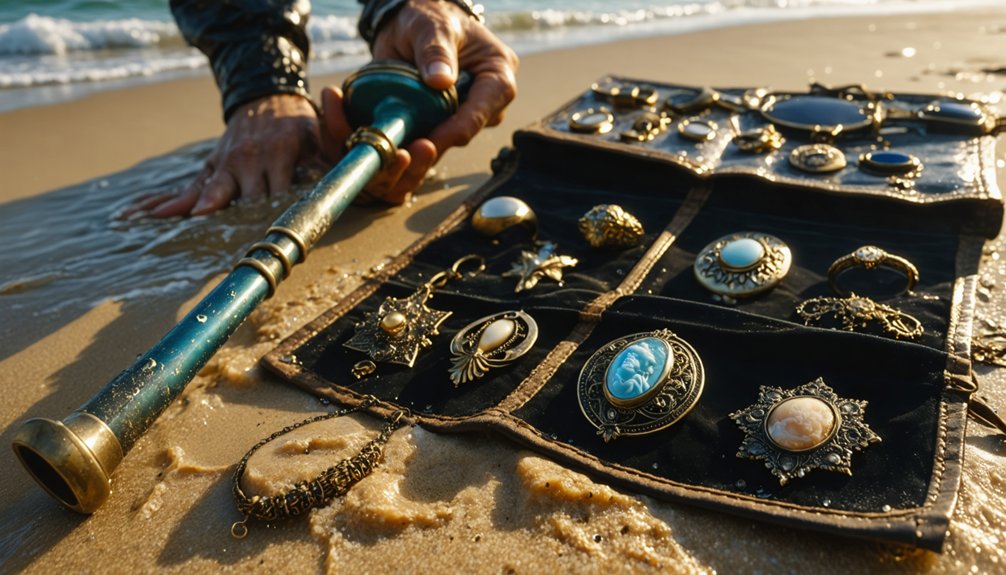 unearthing forgotten treasures through metal detecting