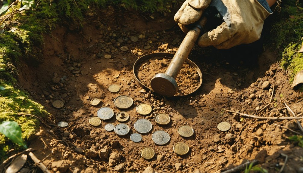 unearthing historical treasures through metal detection