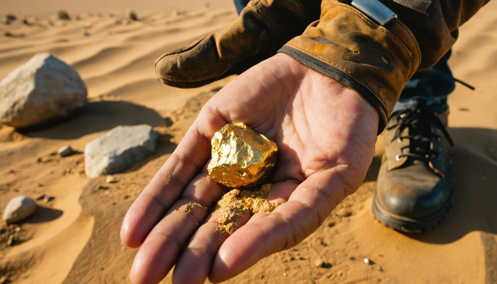 unearthing precious metallic treasures